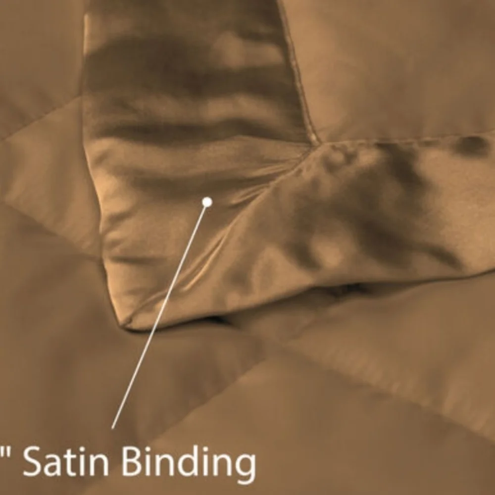 💕HP💕NEW Khaki Microfiber Down Alternative Blanket💕